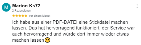 stickdatei erstellen online